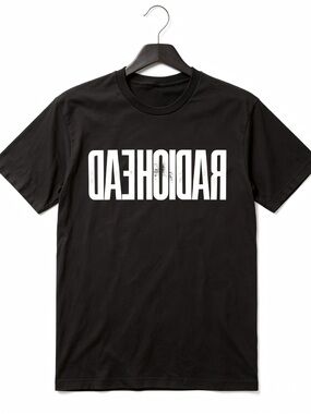 Radiohead Backwards T-Shirt– Rock &Roll Music Classic Band Graphics T-shirt